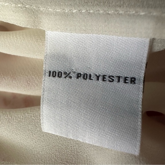 Diane Von Furstenberg Womens Size 2 Blouse Silk Cowl Neck Asymmetrical - Picture 15 of 16